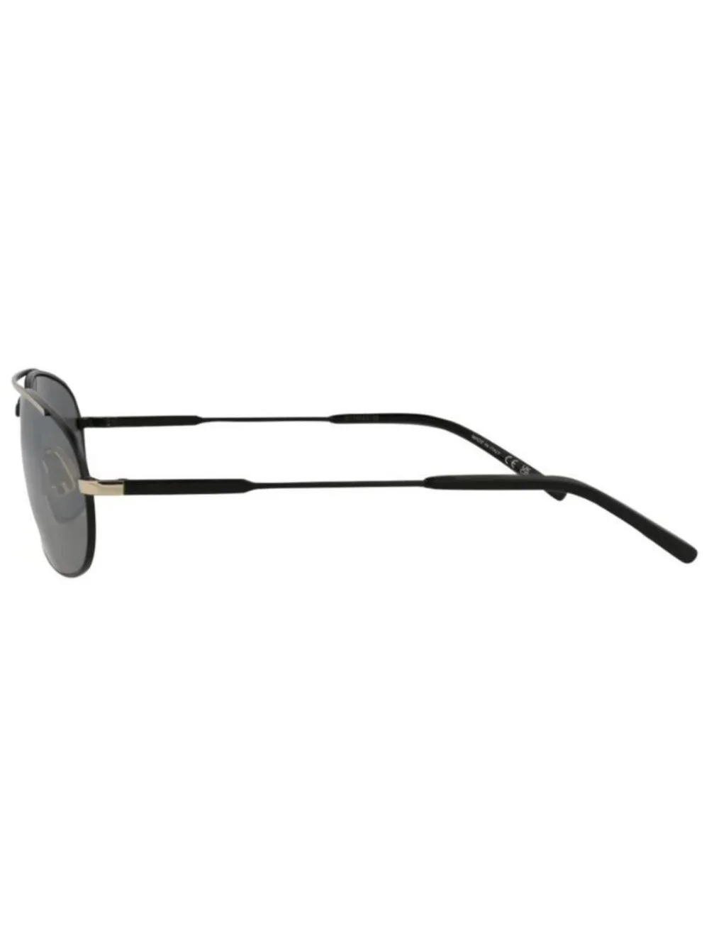 New Saint Laurent Mens Round/Oval Black Black Silver Fashion Designer Sunglasses